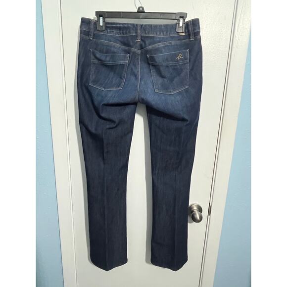 DL1961 Cindy Slim Bootcut Jeans Size 31 Dark Wash Low Rise Western Rodeo - Picture 4 of 9